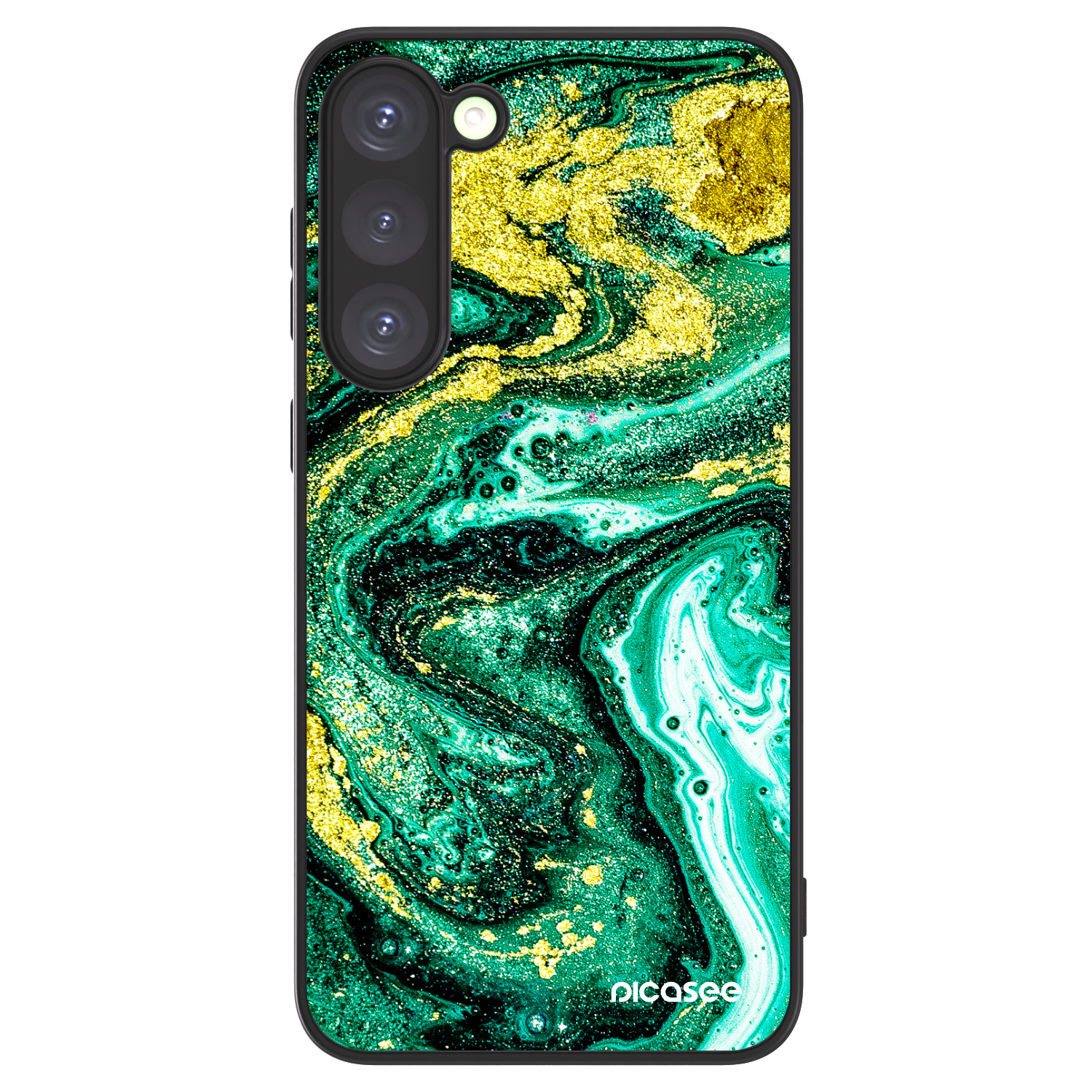 Picasee ULTIMATE CASE pro Samsung Galaxy S23+ 5G - Green Gold