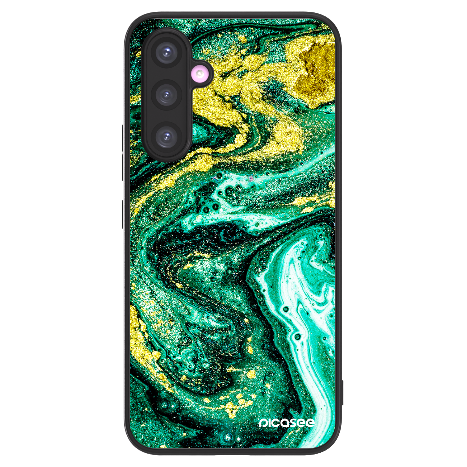 Picasee ULTIMATE CASE pro Samsung Galaxy A54 5G A546B - Green Gold