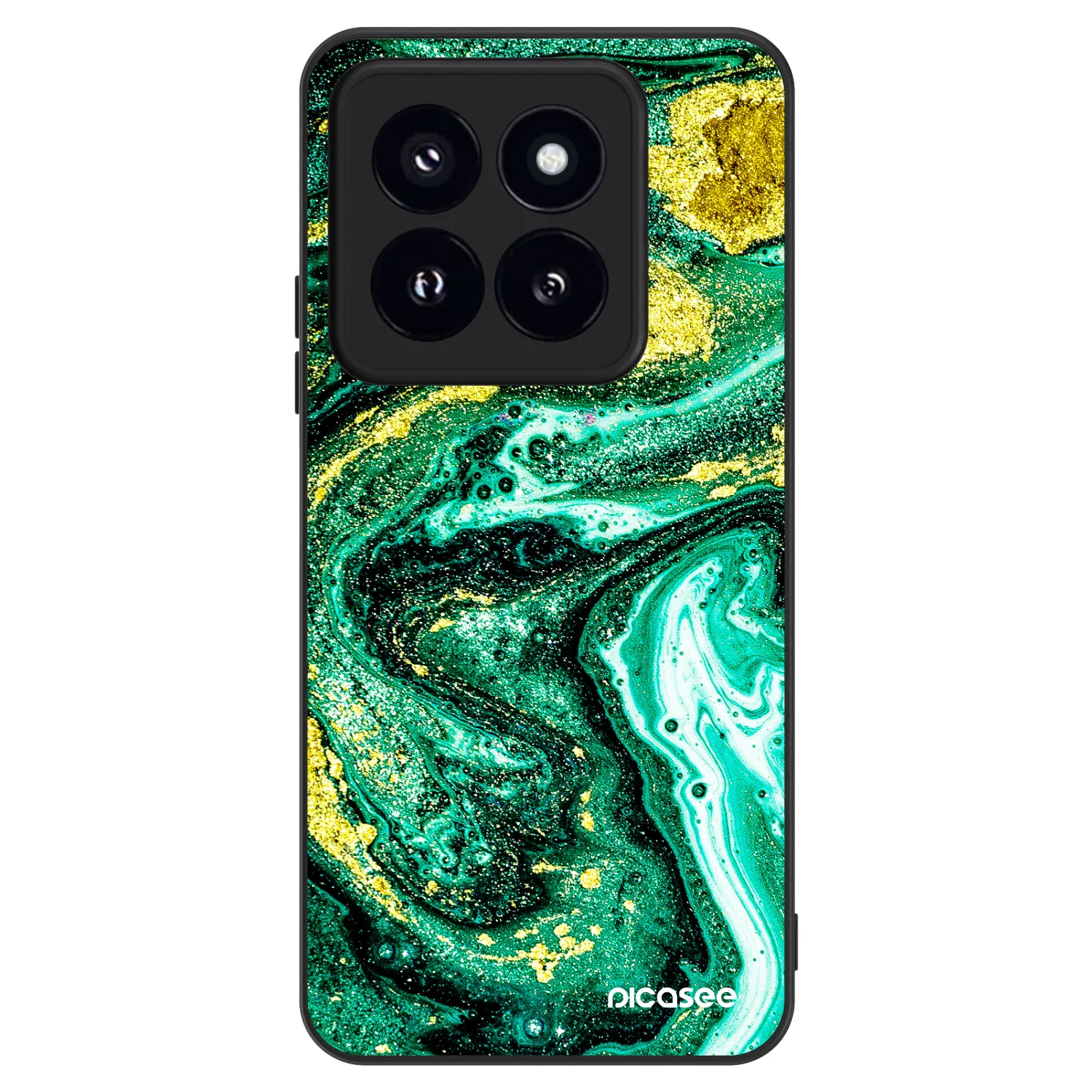 Picasee ULTIMATE CASE pro Xiaomi 14 Pro - Green Gold