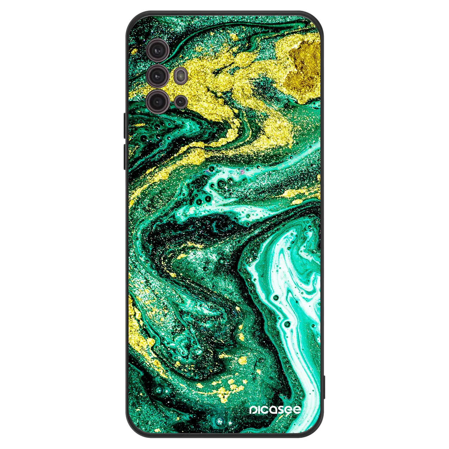 Picasee ULTIMATE CASE pro Motorola Moto G30 - Green Gold