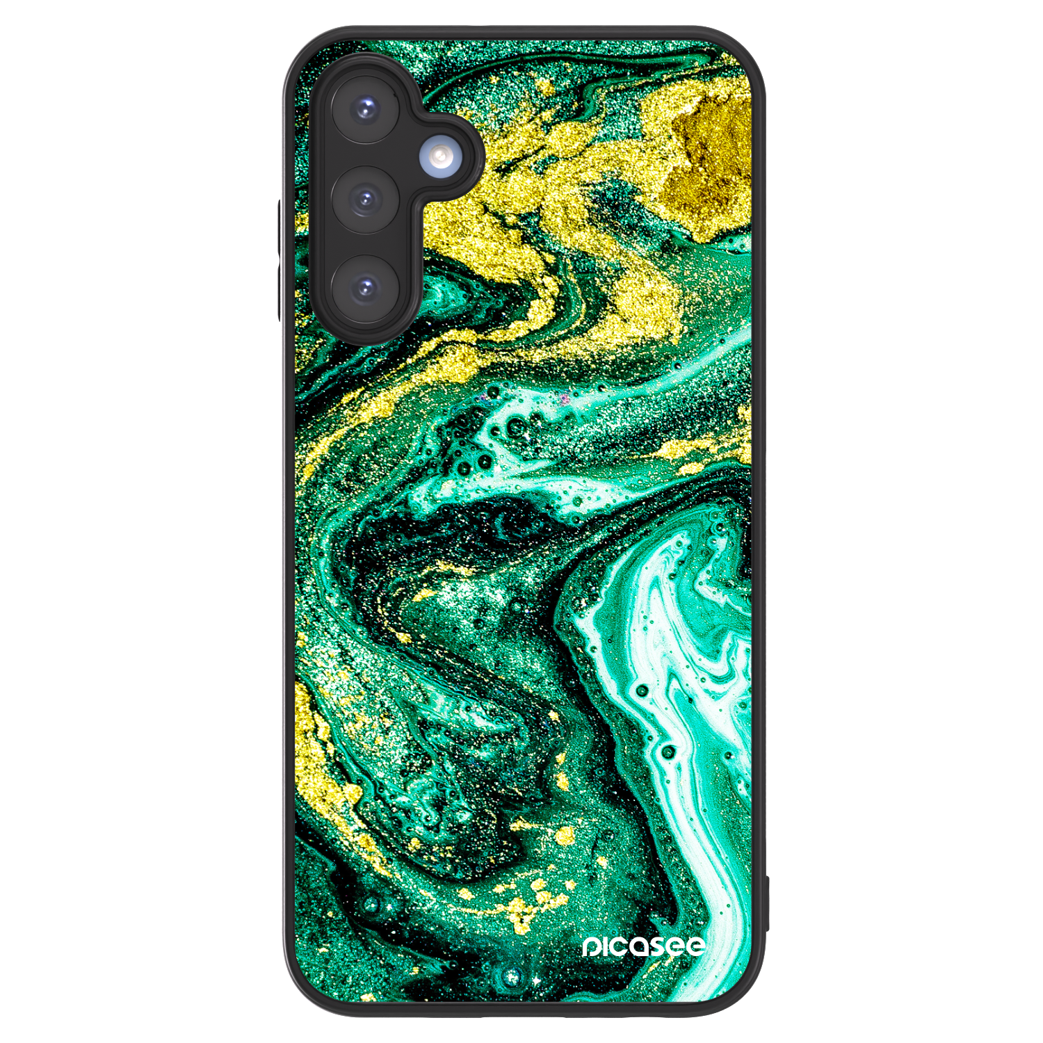 Picasee ULTIMATE CASE pro Samsung Galaxy A15 A156B 5G - Green Gold