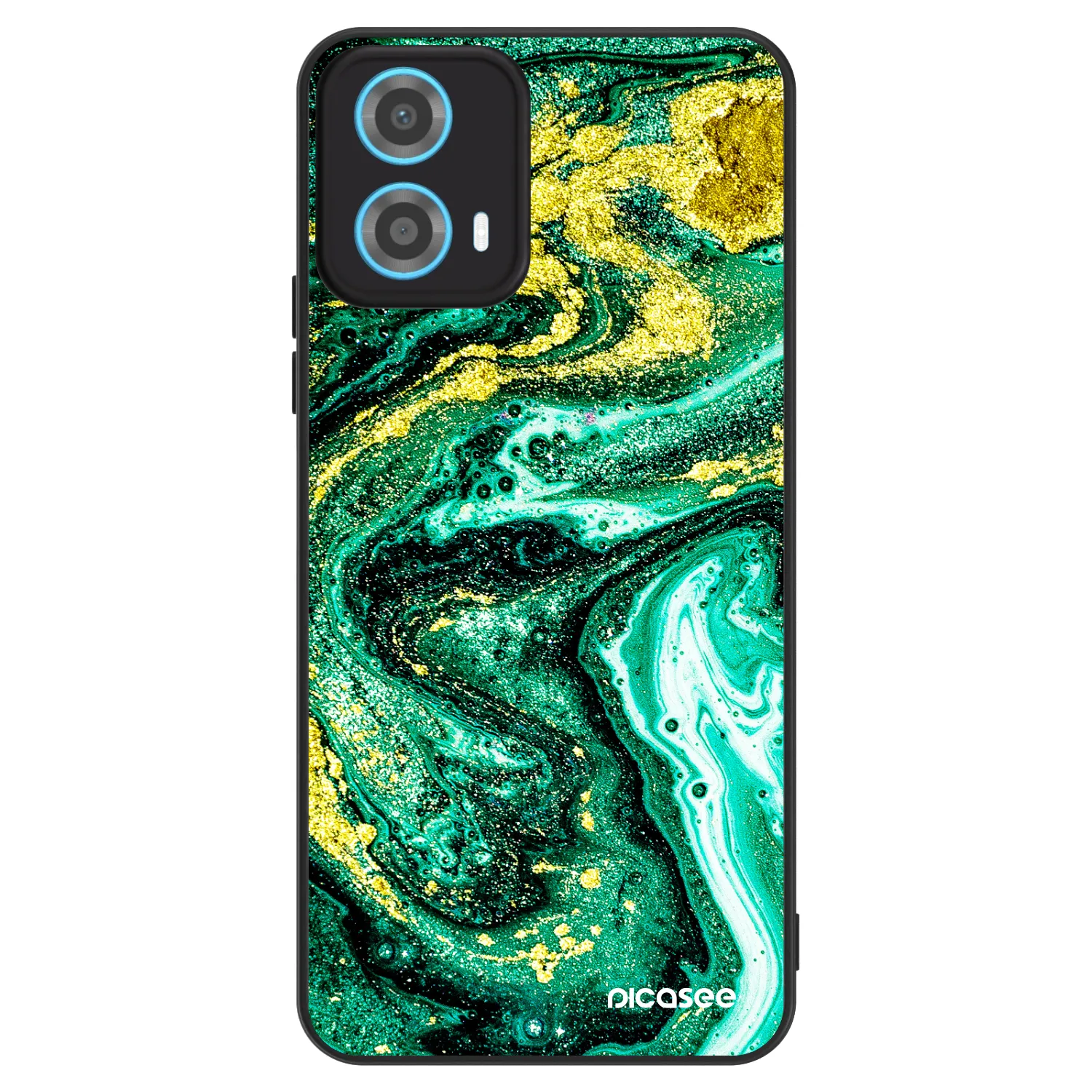 Picasee ULTIMATE CASE pro Motorola Moto G34 5G - Green Gold