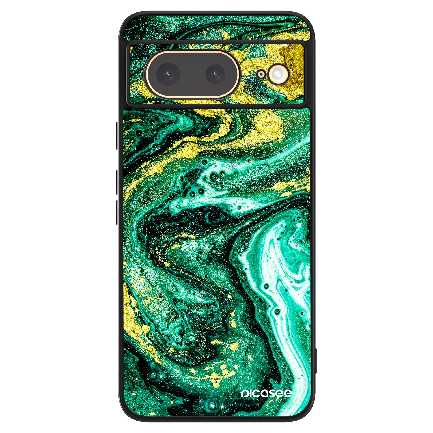 Picasee ULTIMATE CASE pro Google Pixel 8 - Green Gold