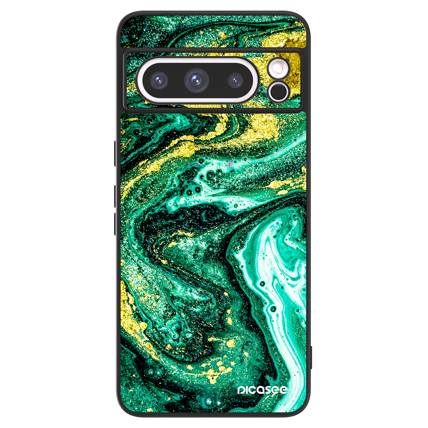 Picasee ULTIMATE CASE pro Google Pixel 8 Pro - Green Gold