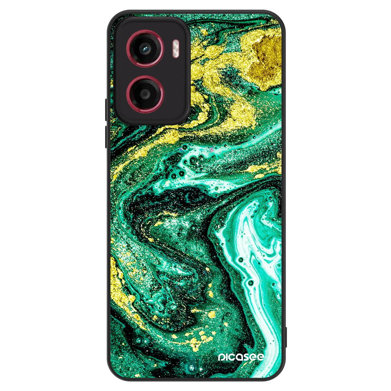 Picasee ULTIMATE CASE pro Motorola Moto G05 - Green Gold
