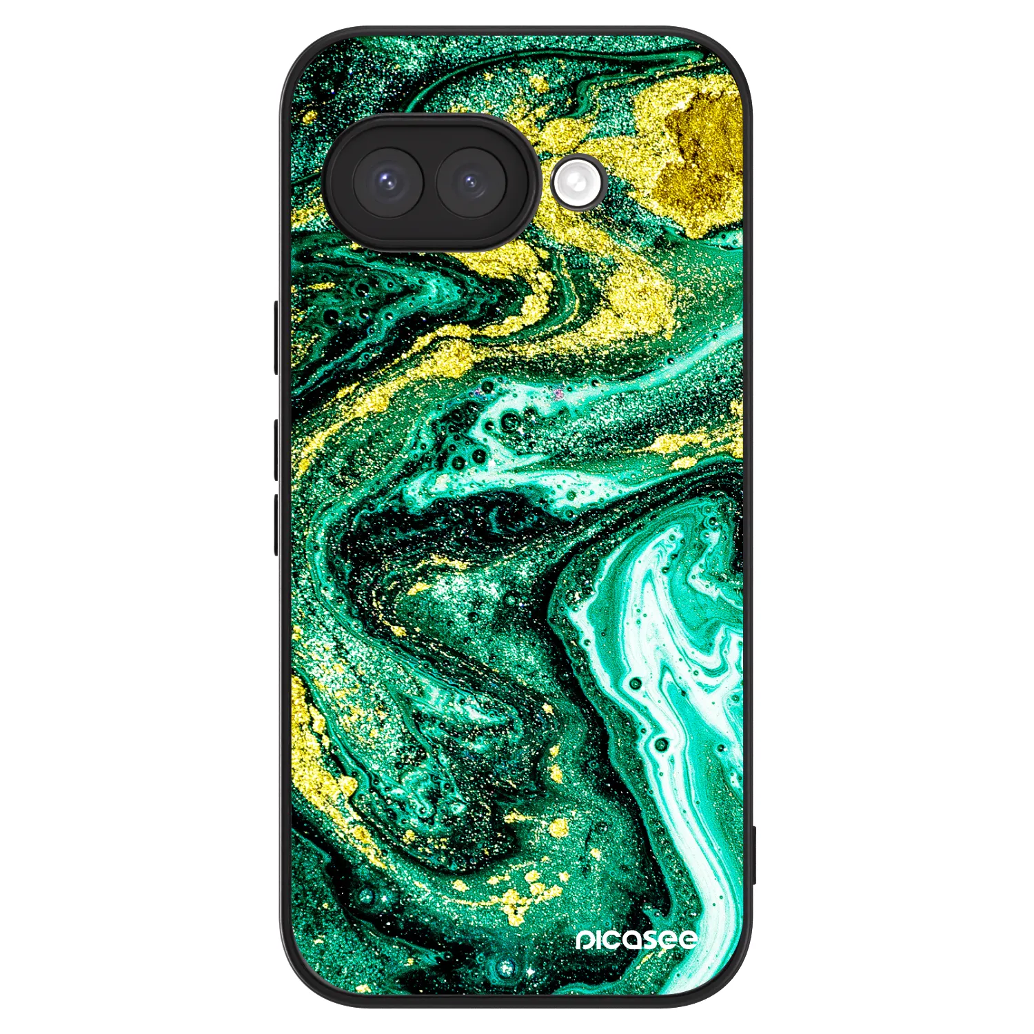 Picasee ULTIMATE CASE pro Google Pixel 9a - Green Gold
