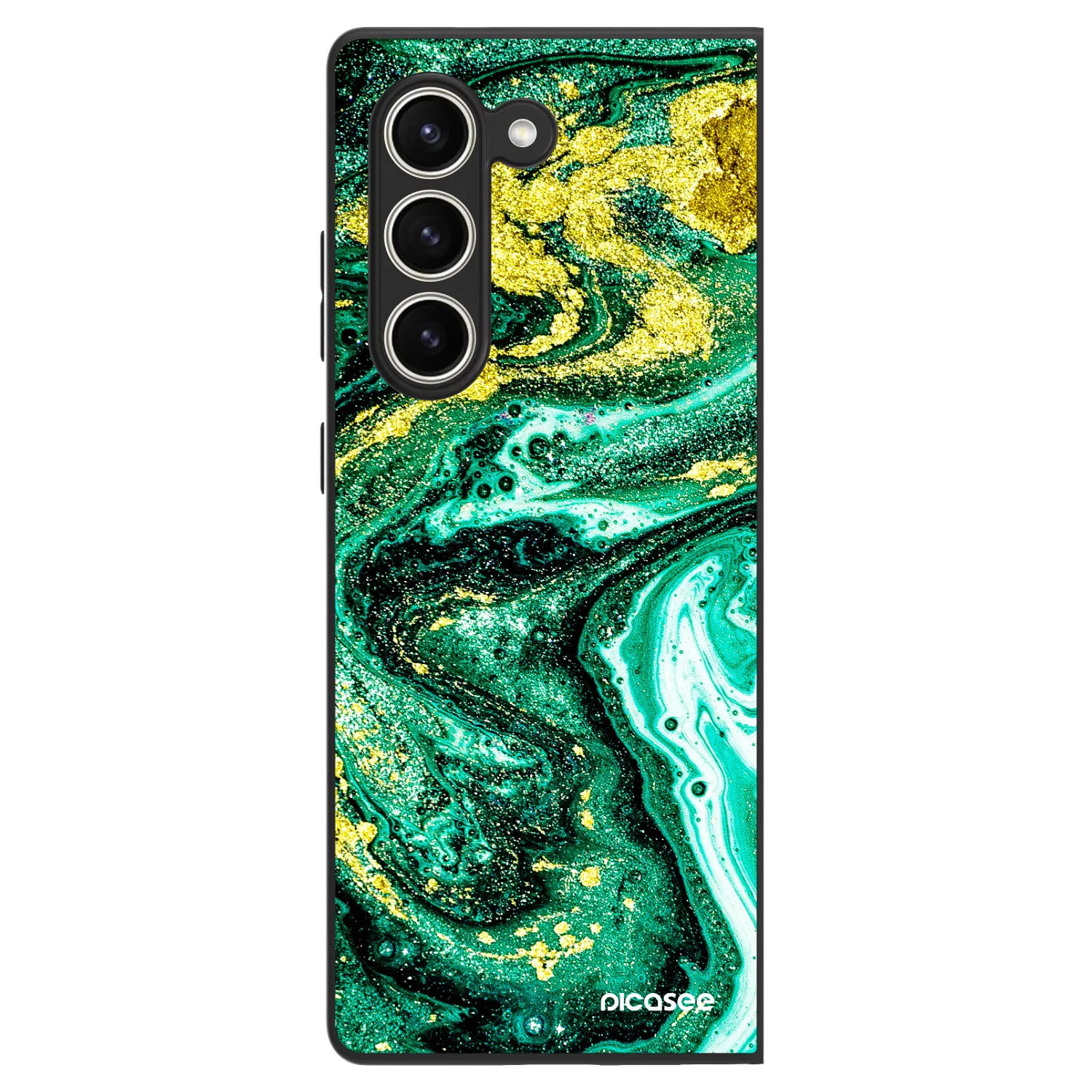 Picasee ULTIMATE CASE pro Samsung Galaxy Z Fold5 5G - Green Gold