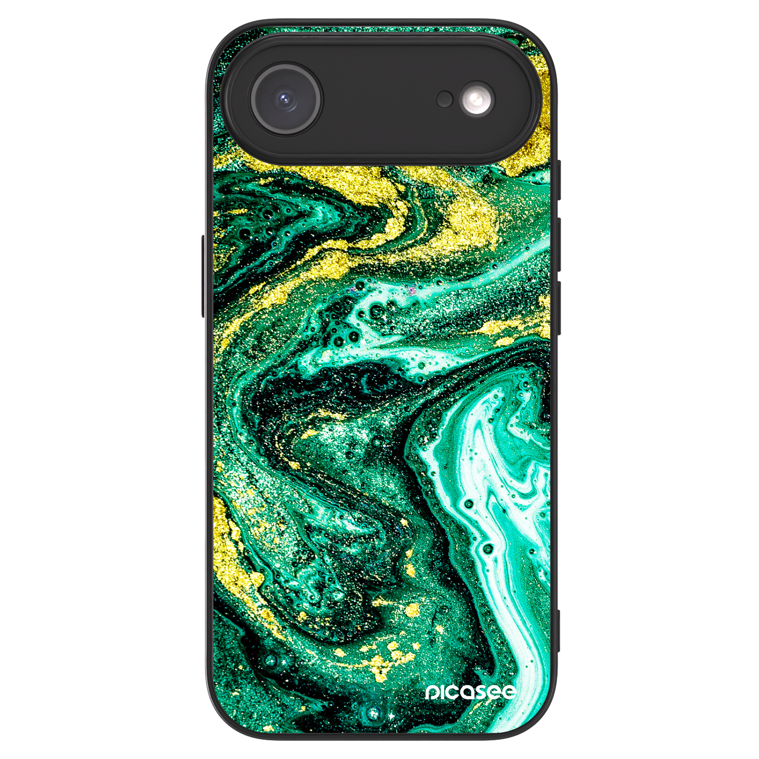 Picasee ULTIMATE CASE MagSafe pro Apple iPhone Air - Green Gold