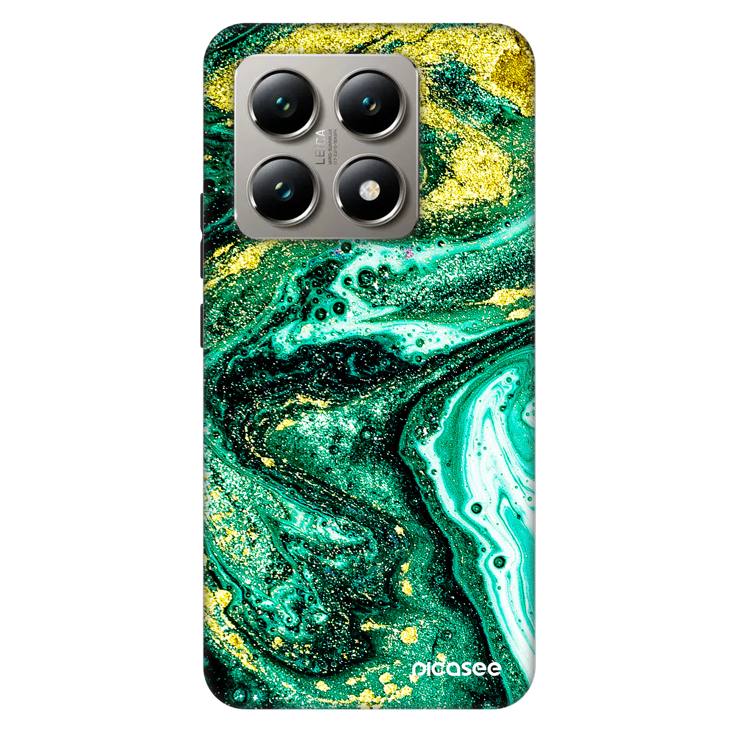 Picasee Fashion Case pre Xiaomi 14T - Green Gold