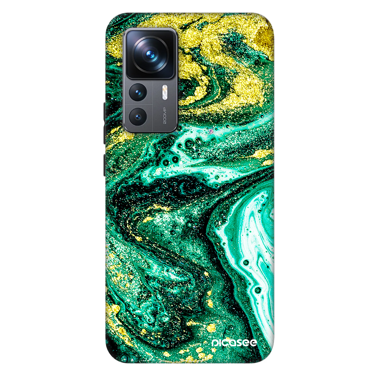 Picasee Fashion Case pre Xiaomi 12T Pro - Green Gold