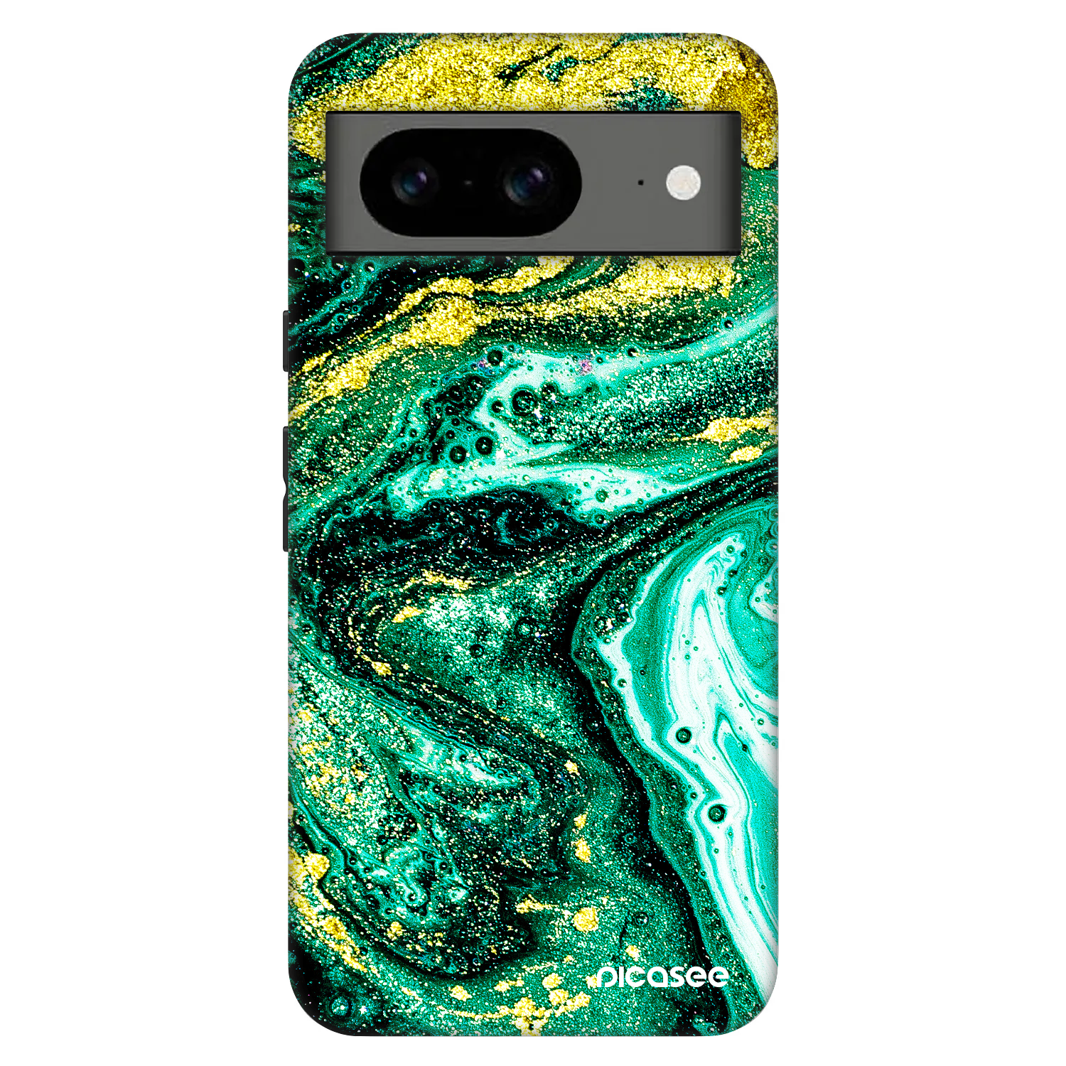 Picasee Fashion Case pre Google Pixel 8 Pro - Green Gold