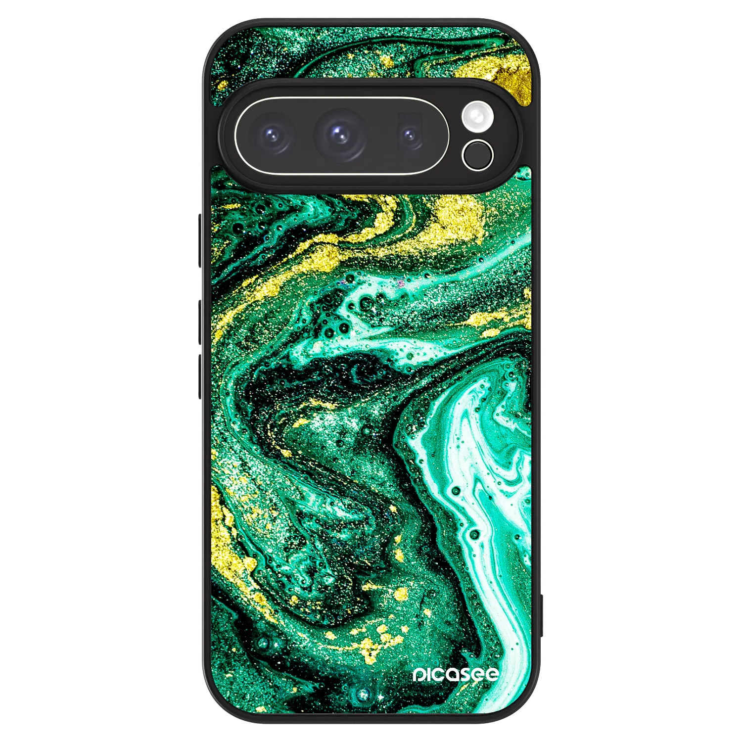 Picasee ULTIMATE CASE pro Google Pixel 9 Pro XL - Green Gold