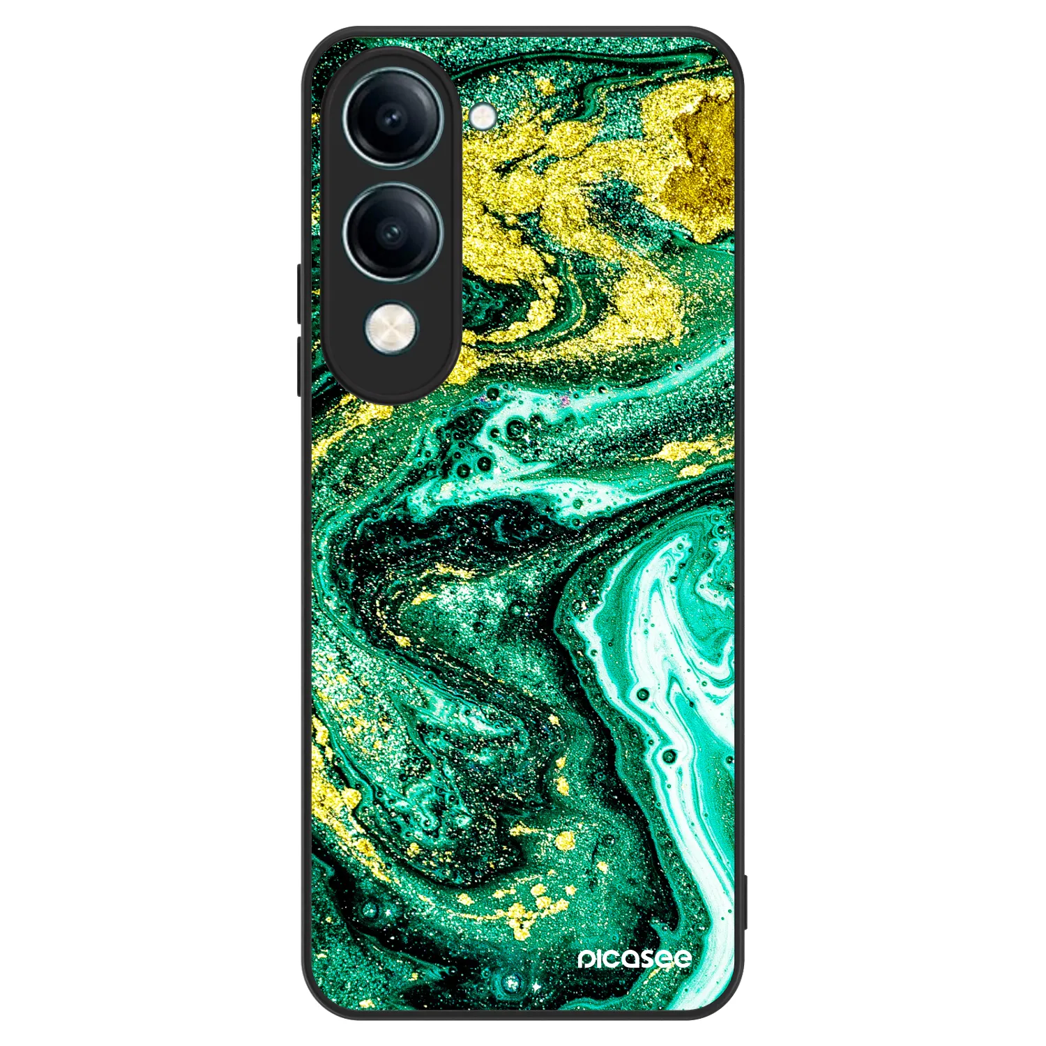 Picasee ULTIMATE CASE pro Vivo Y29s 5G - Green Gold