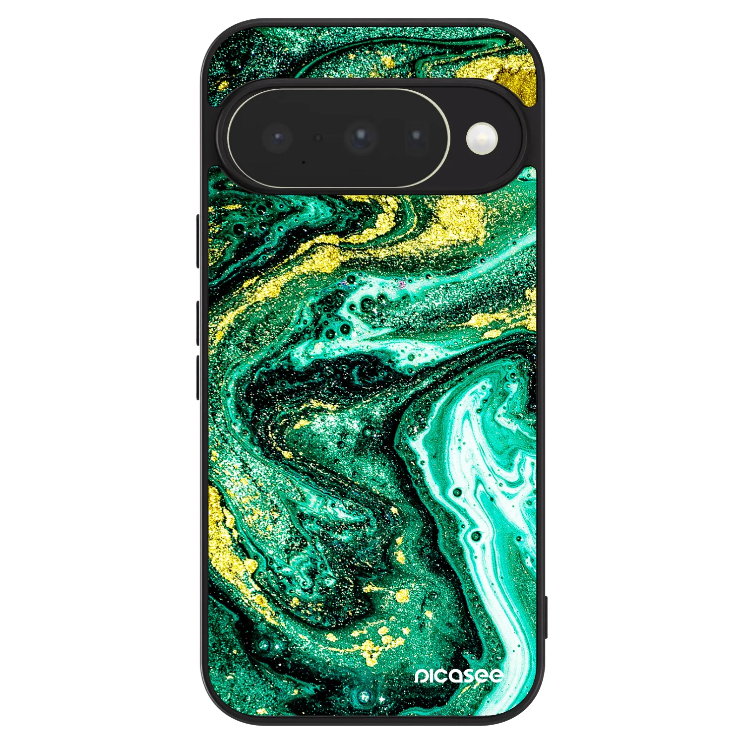 Picasee ULTIMATE CASE pro Google Pixel 10 - Green Gold