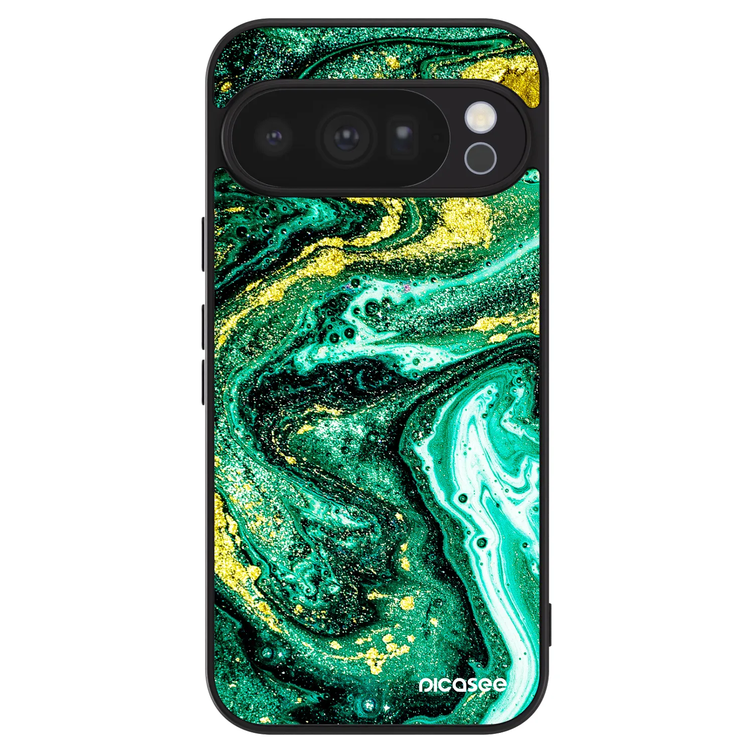 Picasee ULTIMATE CASE pro Google Pixel 10 Pro - Green Gold