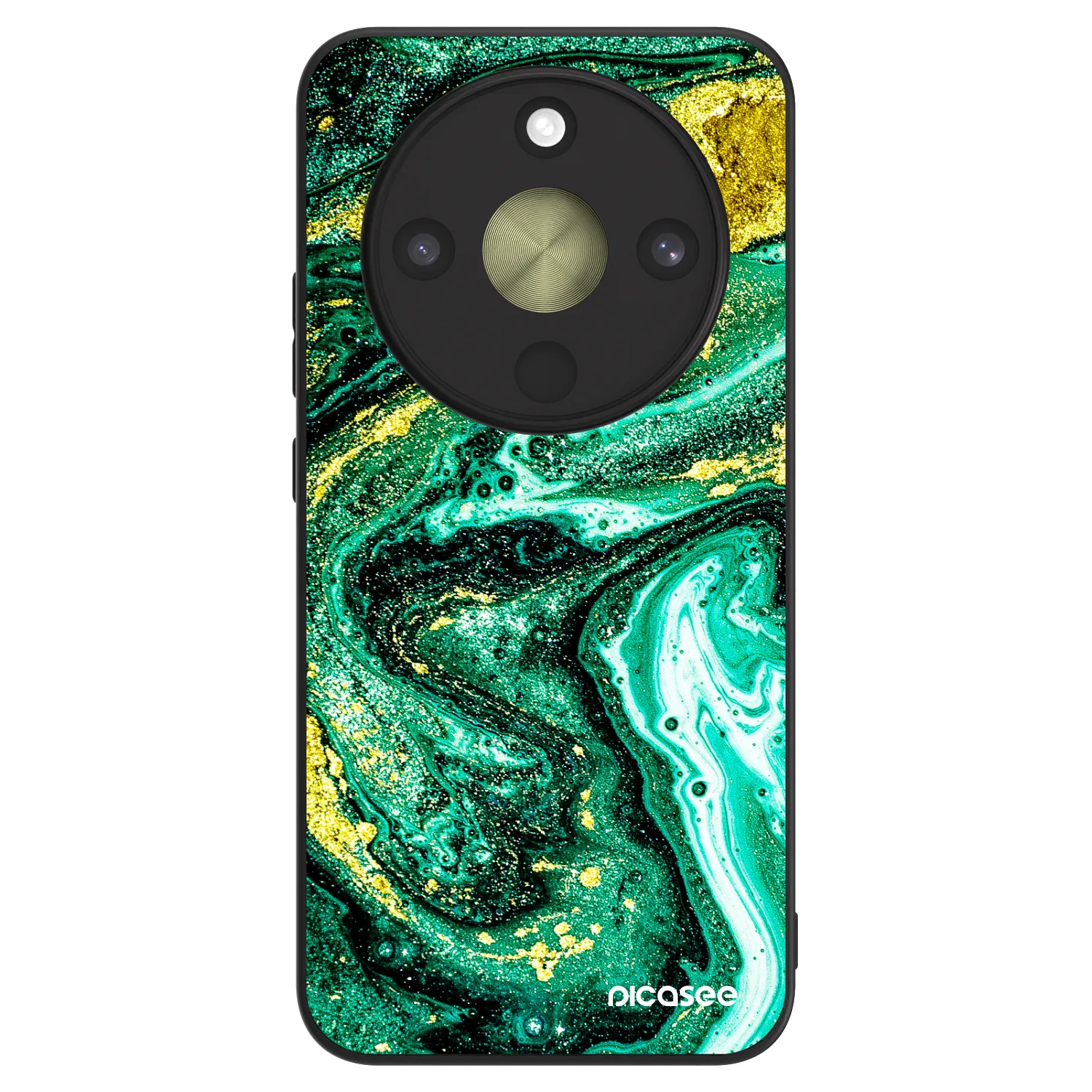 Picasee ULTIMATE CASE pro Honor Magic8 Lite 5G - Green Gold