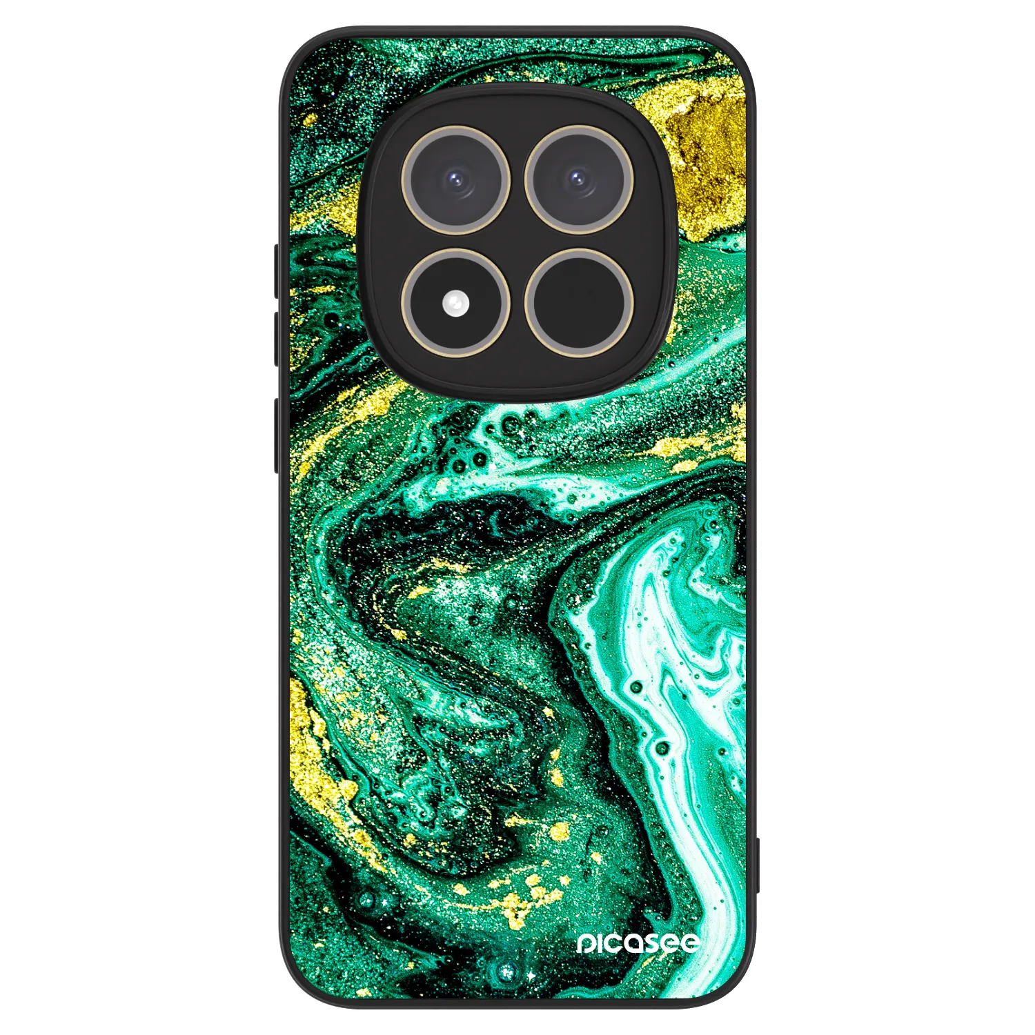 Picasee ULTIMATE CASE pro Xiaomi Redmi Note 15 Pro 5G - Green Gold