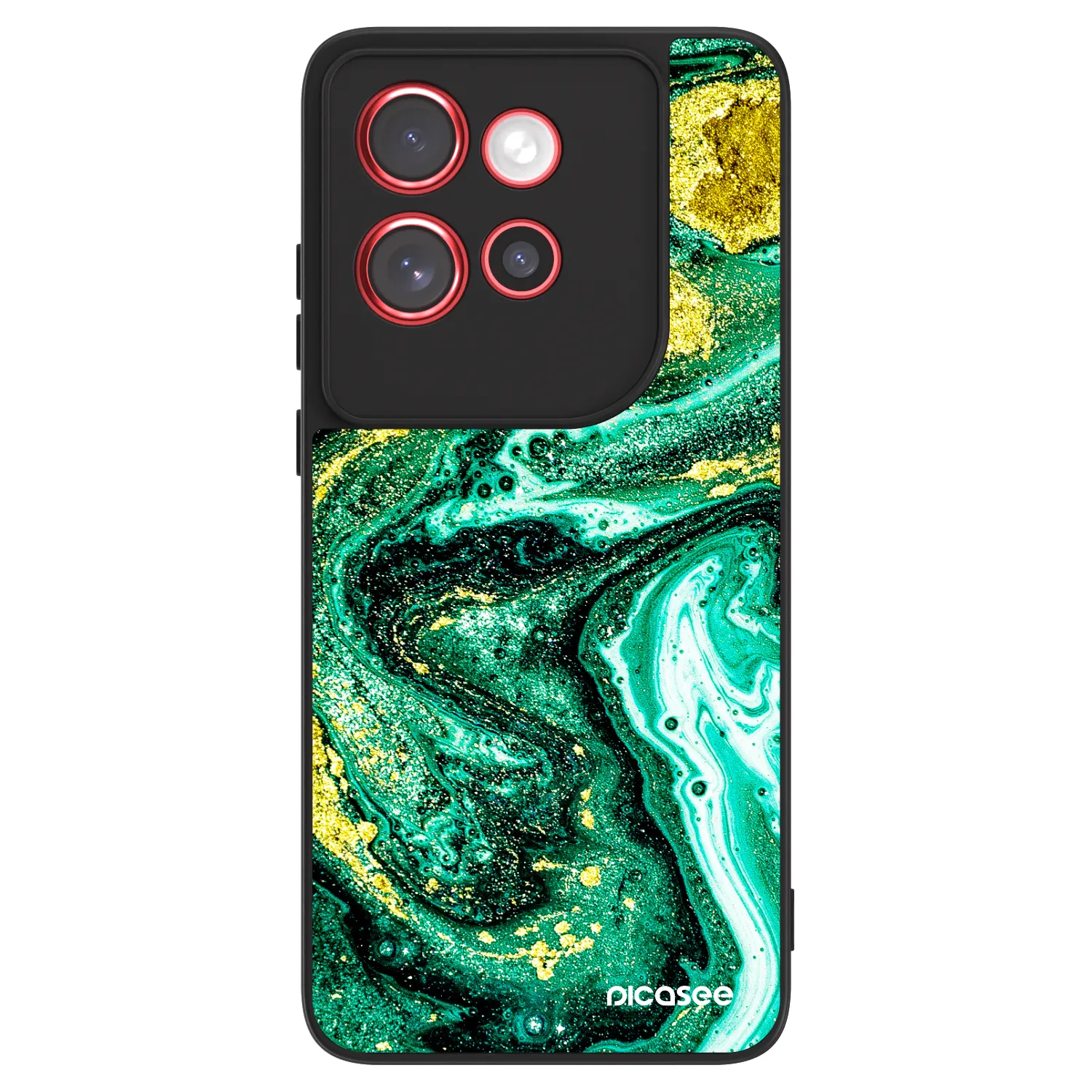 Picasee ULTIMATE CASE pro Motorola Edge 60 Neo 5G - Green Gold