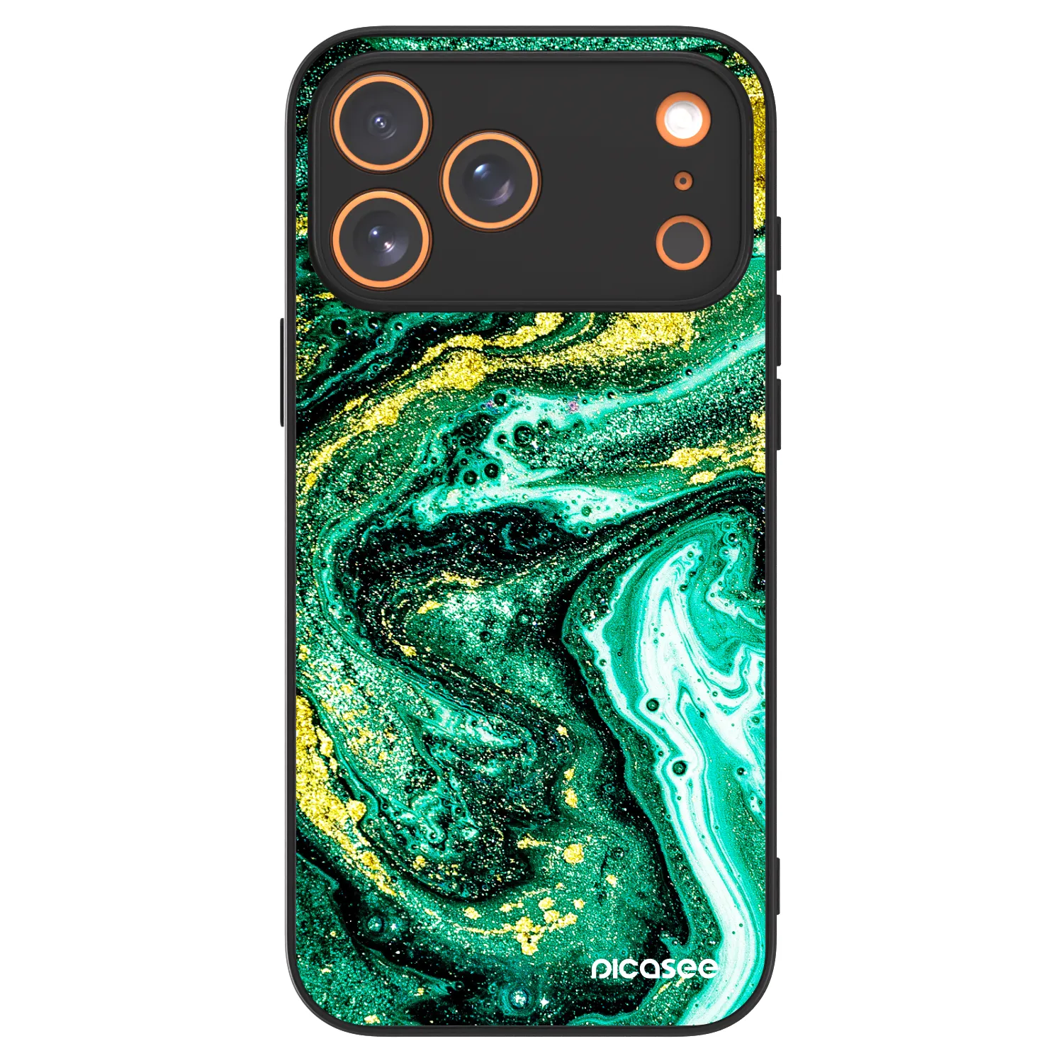 Picasee ULTIMATE CASE pro Apple iPhone 18 Pro Max - Green Gold