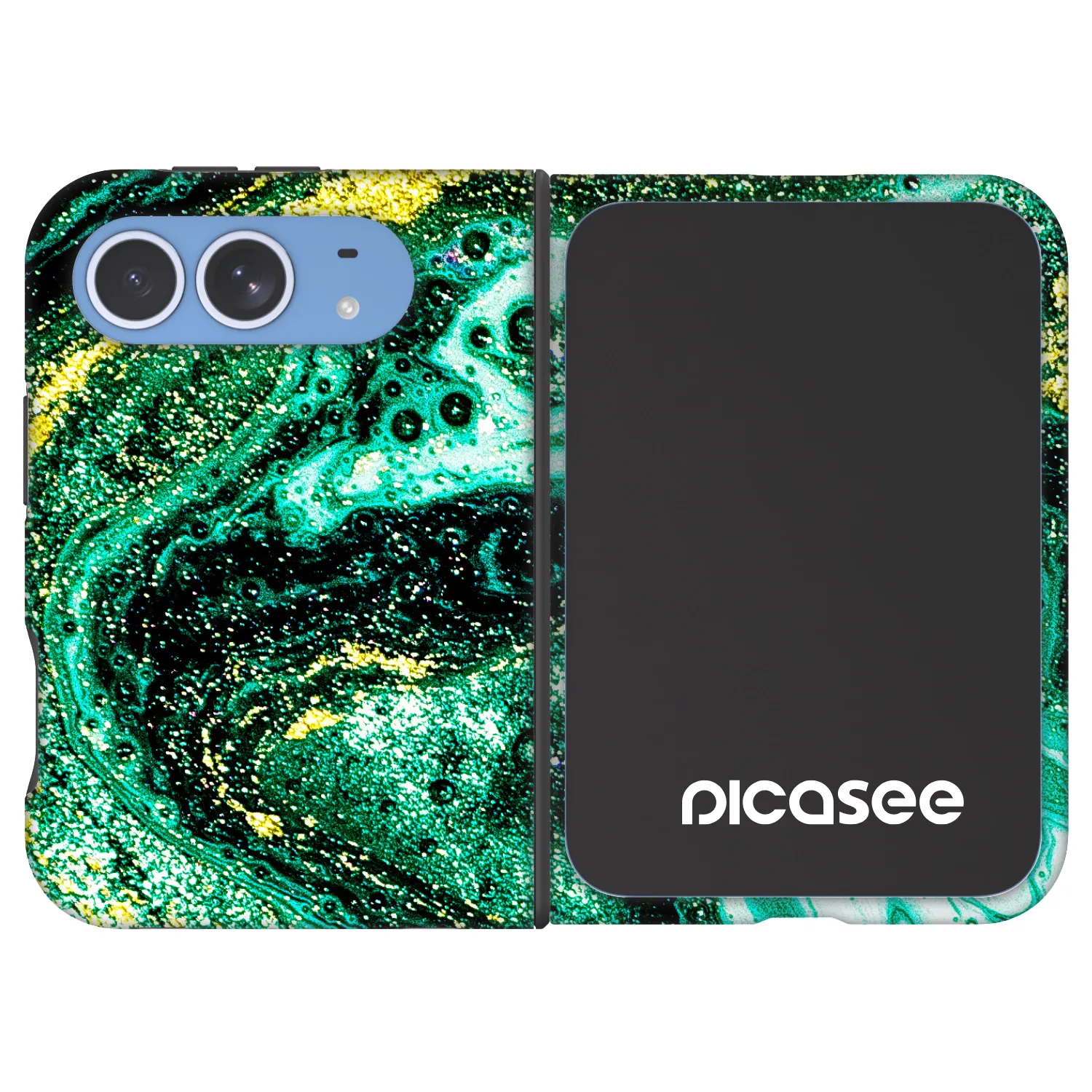 Picasee Fashion Case MagSafe pre Apple iPhone Ultra - Green Gold