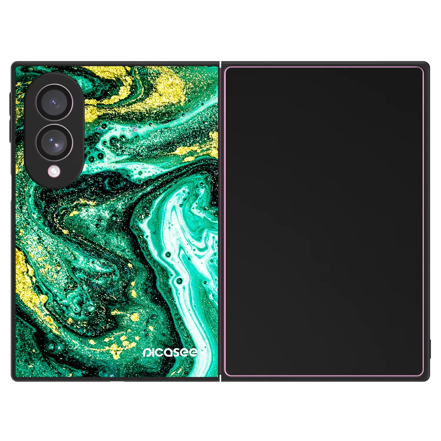 Picasee ULTIMATE CASE pro Samsung Galaxy Z Fold8 5G - Green Gold