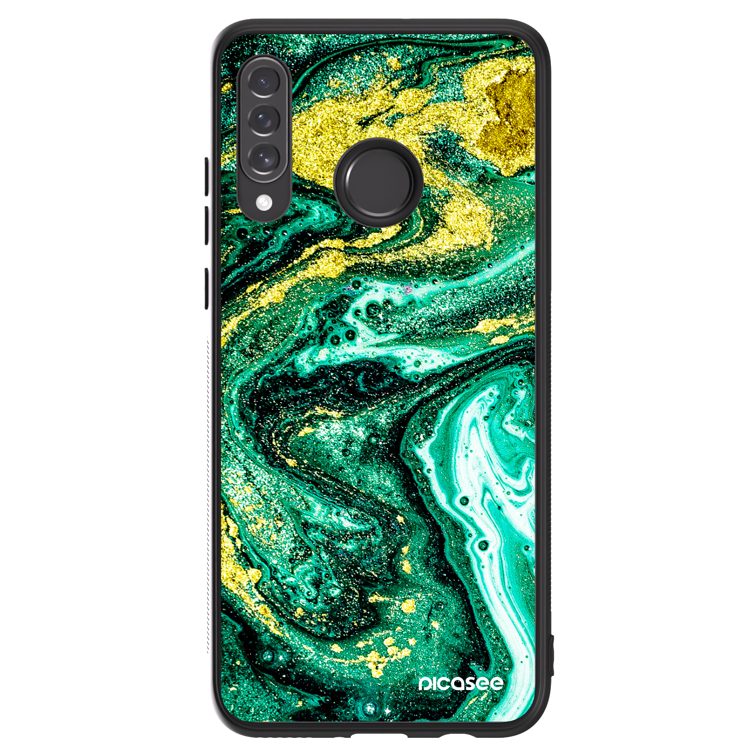 Picasee ULTIMATE CASE pro Huawei P30 Lite - Green Gold