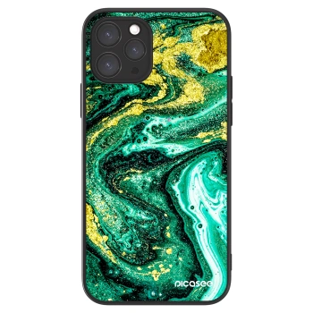 Picasee ULTIMATE CASE pro Apple iPhone 11 Pro - Green Gold
