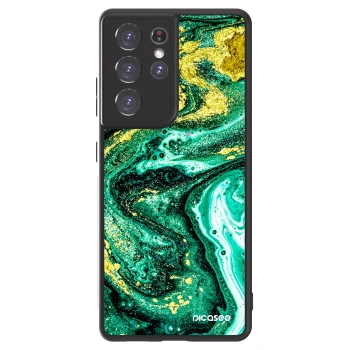 Obal pre Samsung Galaxy S21 Ultra 5G G998B - Green Gold