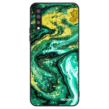 Obal pre Samsung Galaxy A70 A705F - Green Gold