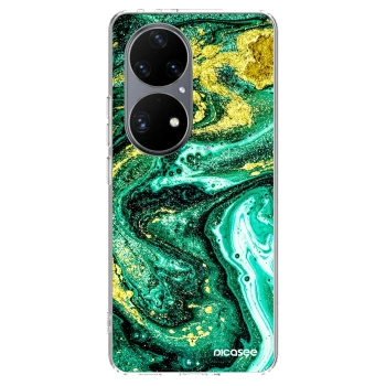 Obal pre Huawei P50 - Green Gold