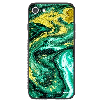 Picasee ULTIMATE CASE pro Apple iPhone 8 - Green Gold