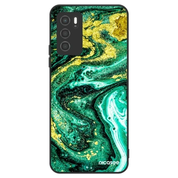 Obal pre OPPO A16s - Green Gold
