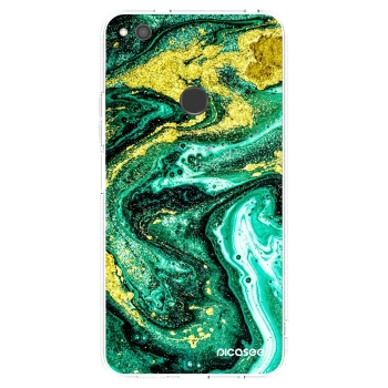 Obal pre Huawei P9 Lite 2017 - Green Gold