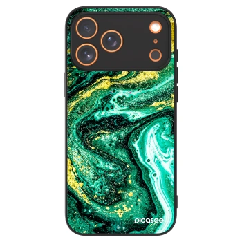 Picasee ULTIMATE CASE pro Apple iPhone 17 Pro Max - Green Gold
