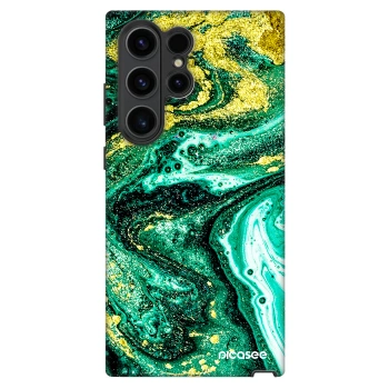 Obal pre Samsung Galaxy S22 Ultra 5G - Green Gold