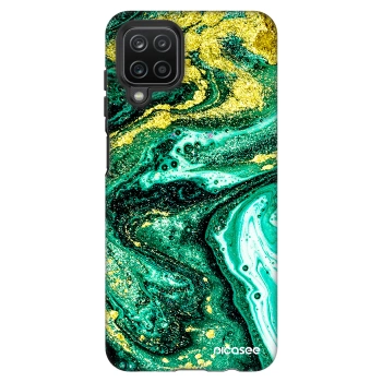 Obal pre Samsung Galaxy A12 A125F - Green Gold
