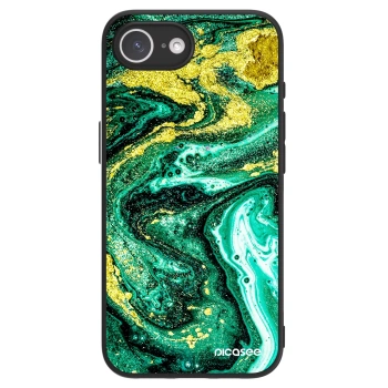 Picasee ULTIMATE CASE pro Apple iPhone 17e - Green Gold