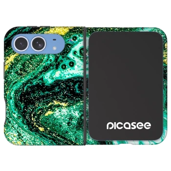 Picasee Fashion Case MagSafe pre Apple iPhone Ultra - Green Gold