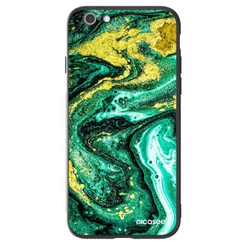Obal pre Apple iPhone 6/6S - Green Gold