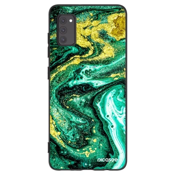 Obal pre Samsung Galaxy A41 A415F - Green Gold