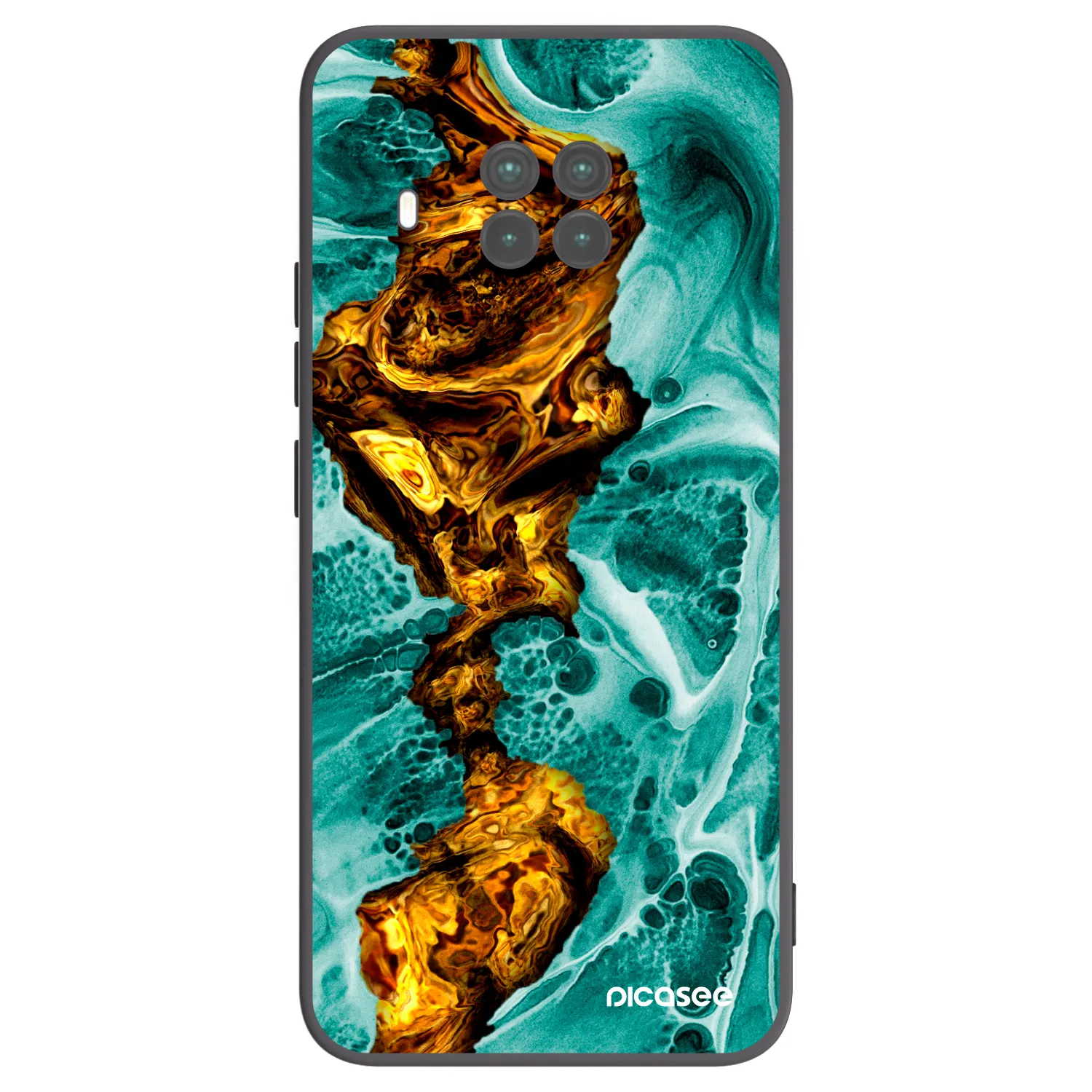 Picasee silikónový čierny obal pre Xiaomi Mi 10T Lite - Goldsky
