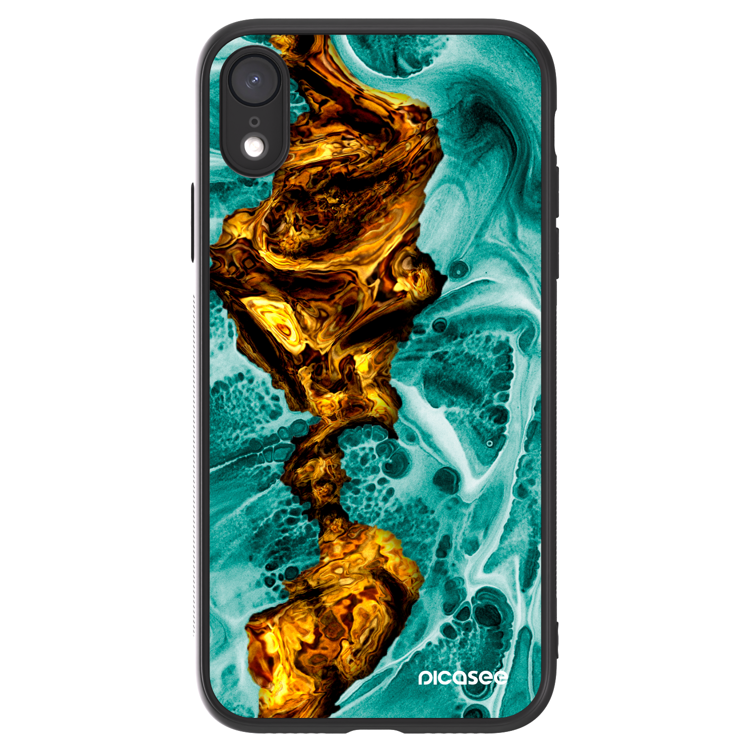 Picasee ULTIMATE CASE pro Apple iPhone XR - Goldsky
