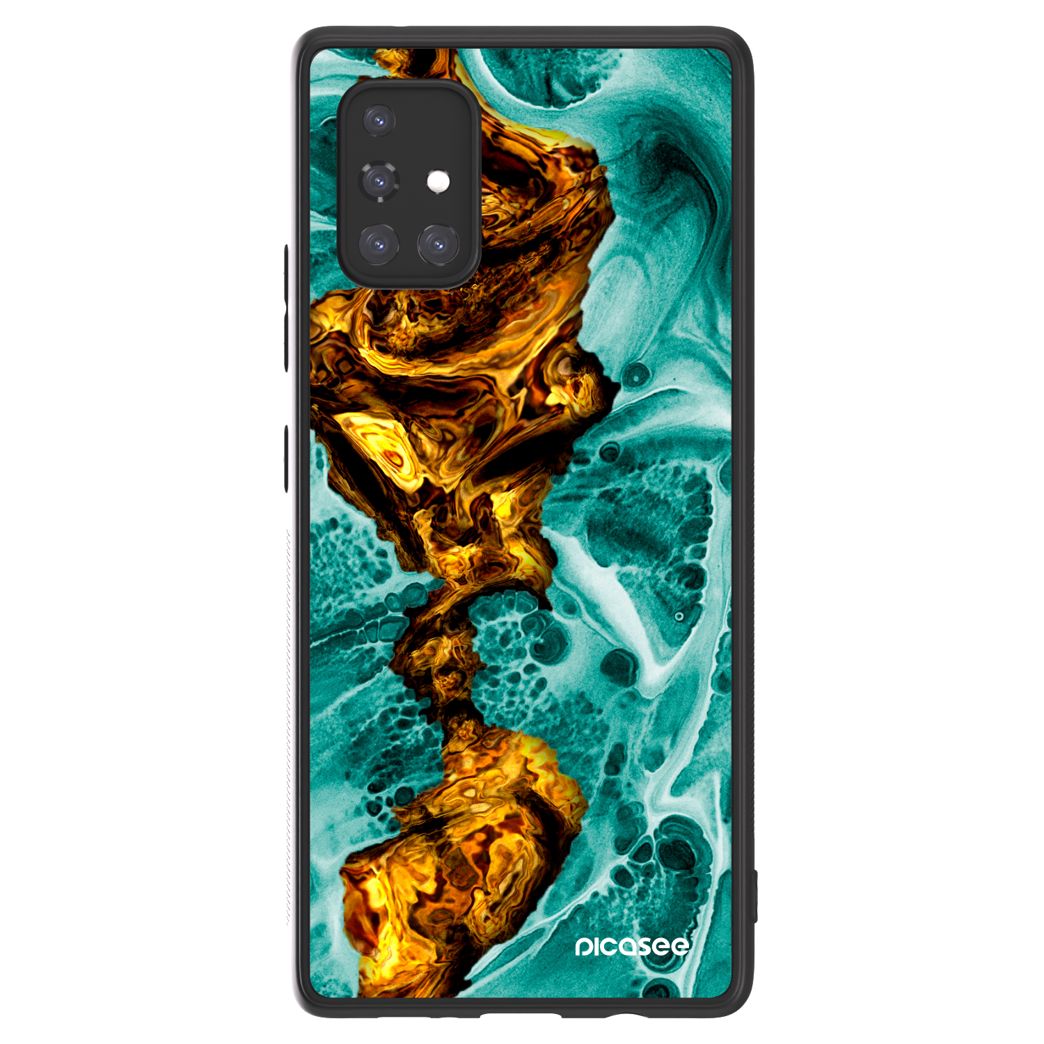 Picasee ULTIMATE CASE pro Samsung Galaxy A71 A715F - Goldsky