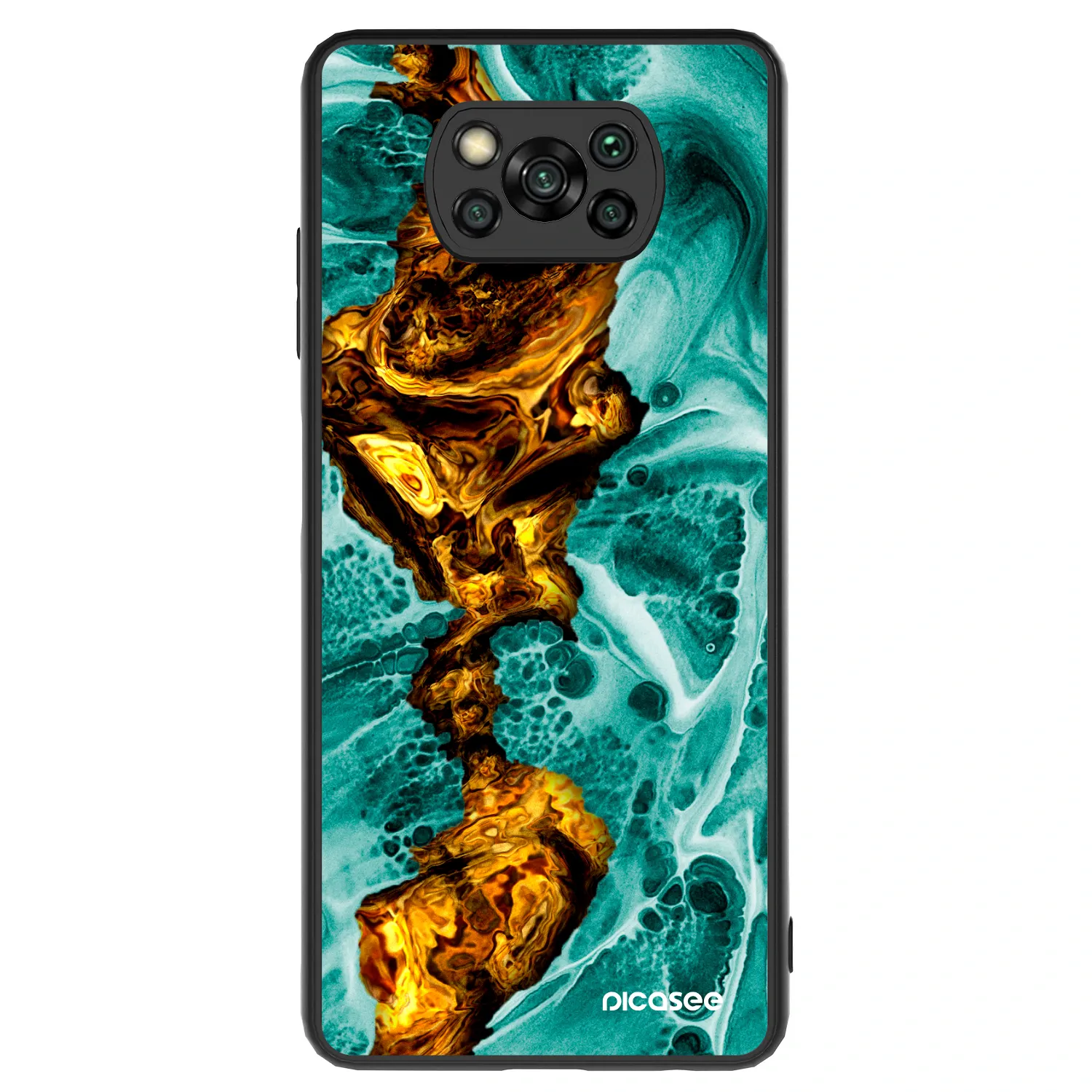 Picasee ULTIMATE CASE pro Xiaomi Poco X3 - Goldsky
