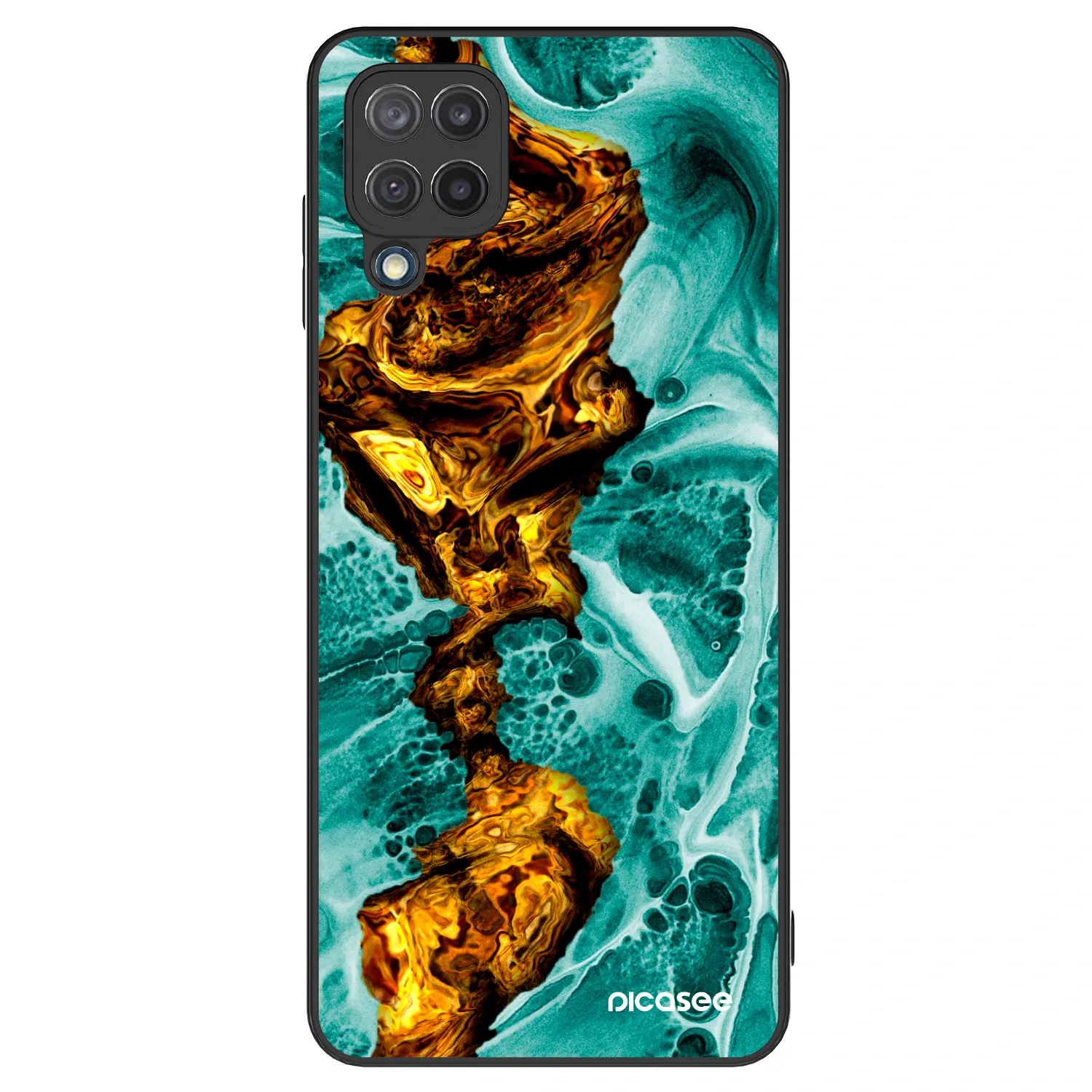 Picasee ULTIMATE CASE pro Samsung Galaxy M12 M127F - Goldsky