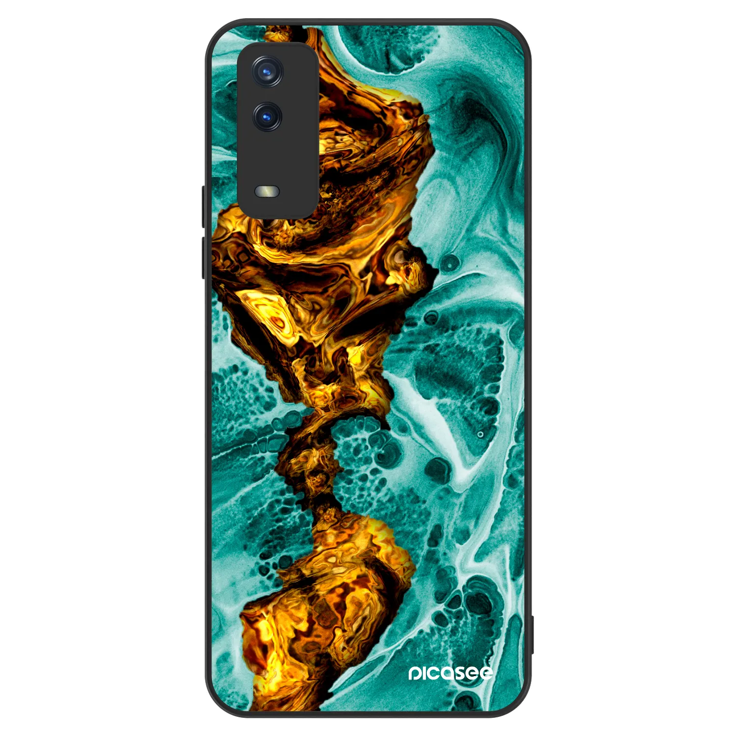Picasee ULTIMATE CASE pro Vivo Y11s - Goldsky
