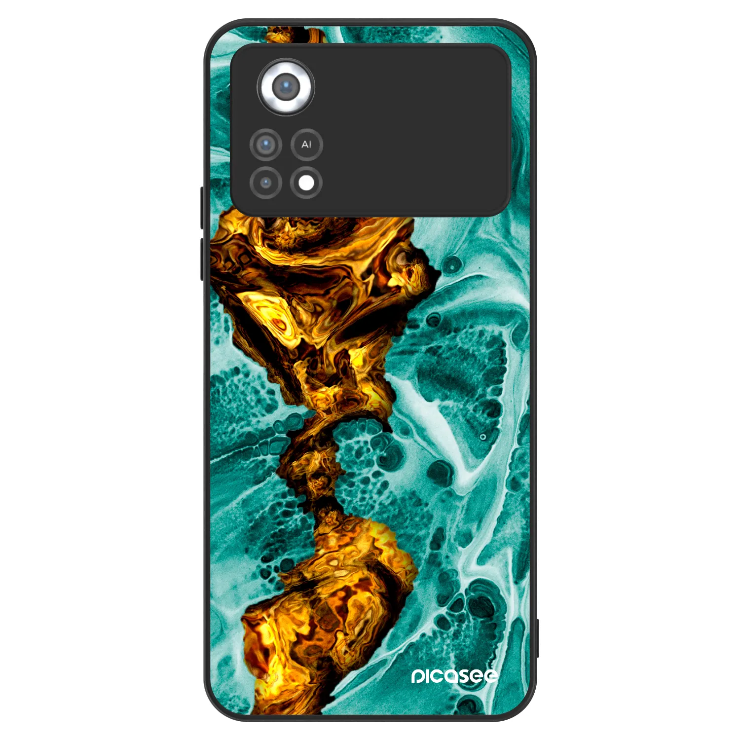 Picasee ULTIMATE CASE pro Xiaomi Poco X4 Pro 5G - Goldsky
