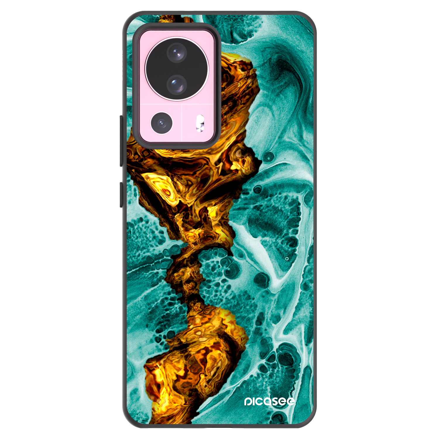 Picasee silikónový čierny obal pre Xiaomi 13 Lite - Goldsky
