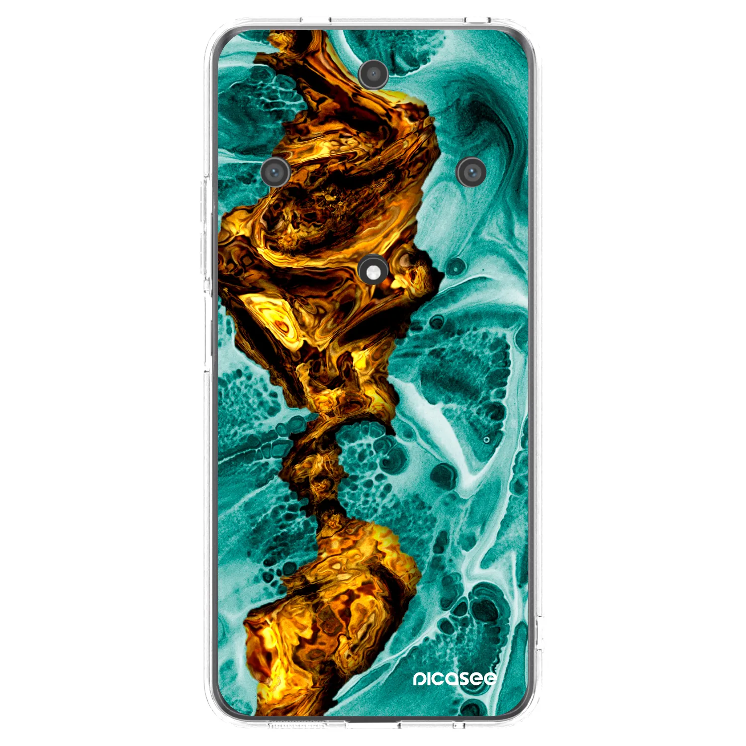 Silikónový prehľadný obal pre Honor Magic5 Lite 5G - Goldsky