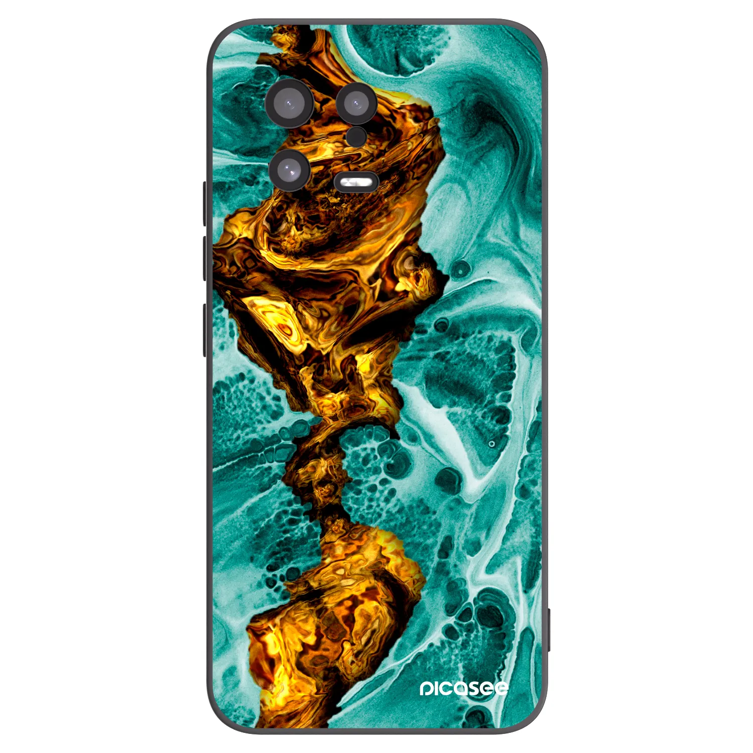 Silikónový čierny obal pre Xiaomi 13 - Goldsky